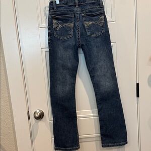 Wrangler 20X Boy’s Straight Jeans in Dark Blue Wash